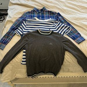 Boys 3 item designer bundle, size 10-12, perfect condition. Original price $255